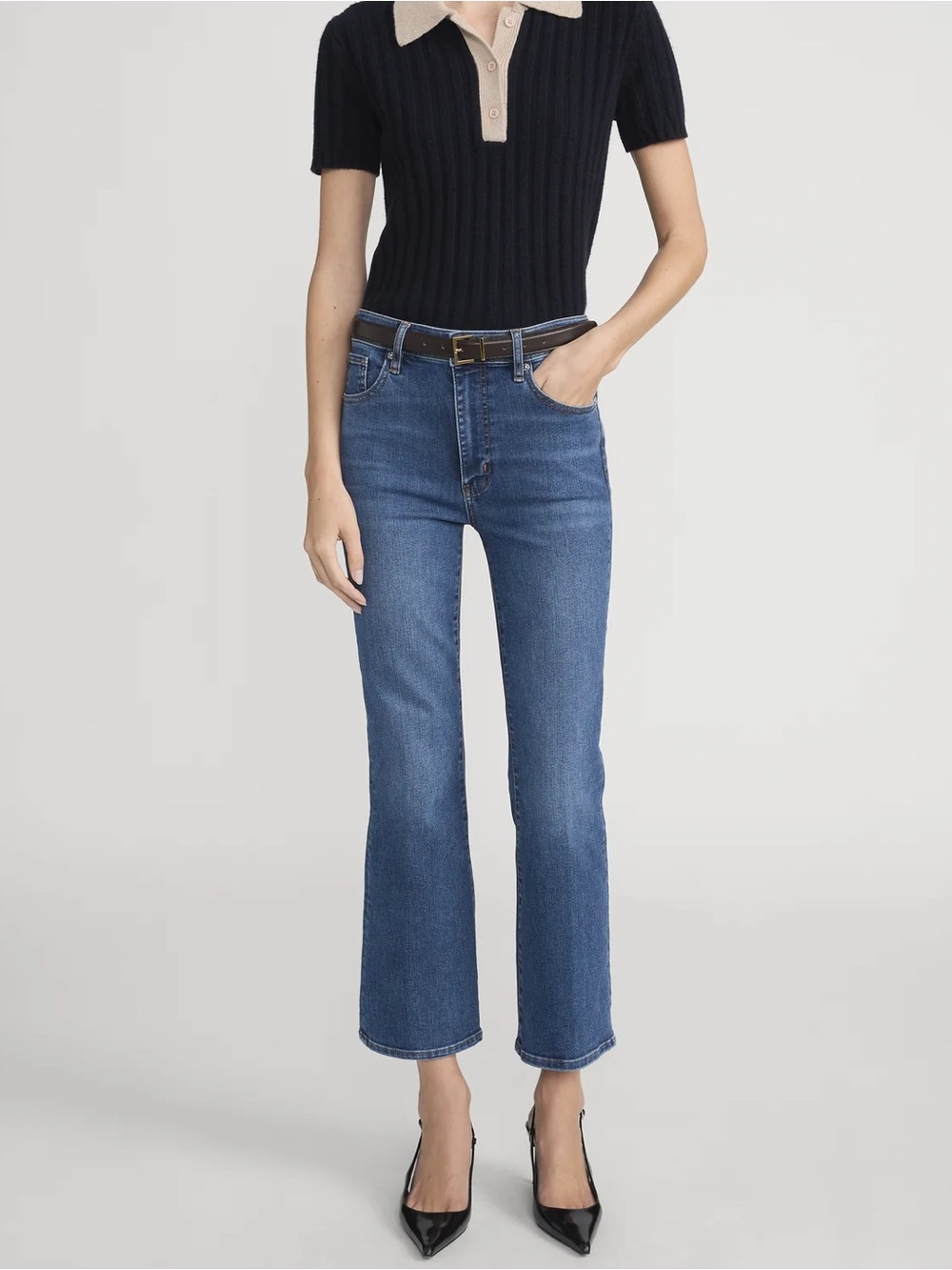 FRAME the reboot crop Jean